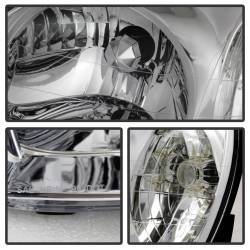 xTune Auto - xTune Auto 9024832 Chrome/Clear Crystal Headlights - Image 2