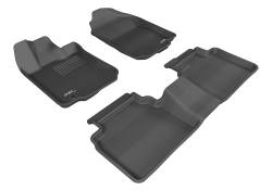 3D MAXpider - MAXpider L1FR01301509 Kagu Floor Mat Front Rear Black Ford Fusion - Image 1