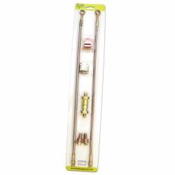 Helix Suspension - Helix HEXBHK7 Stainless Steel Braided Brake Line 7/16 - Image 1