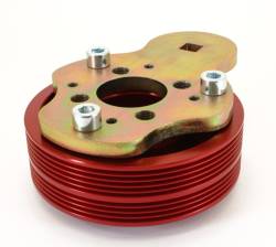 GrimmSpeed - GrimmSpeed 095015R Pulley Adapter Red - Image 2