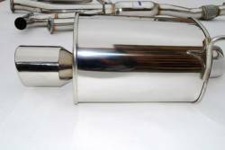 Invidia - Invidia HS10SL1GT3 Q300 Exhaust Dual Exhaust Rolled Stainless Steel Tips - Image 3
