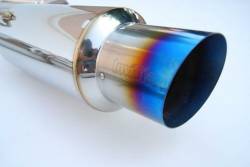 Invidia - Invidia HS00ME1GTT N1 Exhaust Single Titanium Tip 70mm Tip 101mm Ti - Image 3
