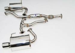 Invidia - Invidia HS08SW4GT3 Q300 Exhaust Dual Exhaust Rolled Stainless Steel Tips - Image 3
