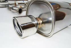 Invidia - Invidia HS08SW4GT3 Q300 Exhaust Dual Exhaust Rolled Stainless Steel Tips - Image 4