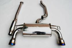 Invidia - Invidia HS09MEXG3T Q300 Exhaust Dual Exhaust Titanium Tips 76mm Tip 101mm Ti - Image 2