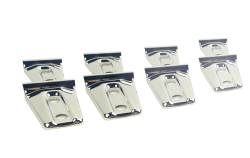 Kentrol - Kentrol 30021 Polished Door Hinge Overlays 8pc for 07-18 Jeep Wrangler JK 4DR - Image 3