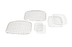Kentrol - Kentrol 30467 Polished Billet & Wire Mesh Set 6pc for 87-95 Jeep Wrangler YJ - Image 2