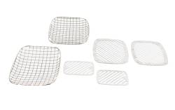 Kentrol - Kentrol 30467 Polished Billet & Wire Mesh Set 6pc for 87-95 Jeep Wrangler YJ - Image 3