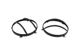 Kentrol - Kentrol 80573 Black Euro Headlight Guards Pair for 07-18 Jeep Wrangler JK - Image 2