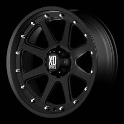 XD - XD Wheels XD798 ADDICT 17x9 6x4.5 18mm Matte Black XD79879064718 - Image 1