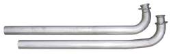 Pypes Performance Exhaust - Pypes DGA13S Stainless Steel 2.5" Downpipes w/Standard 3 Bolt for 67-69 Pontiac - Image 1