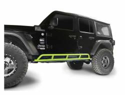 Steinjager - Steinjager Bare Knuckles Rock Sliders-Gecko Green for Wrangler JL 4DR J0049203 - Image 1