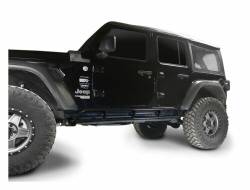Steinjager - Steinjager Bare Knuckles Rock Sliders Black for Wrangler JL 4DR J0049188 - Image 1