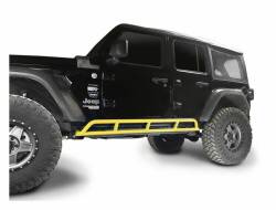 Steinjager - Steinjager Bare Knuckles Rock Sliders-Lemon Peel for Wrangler JL 4DR J0049193 - Image 1