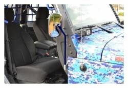 Steinjager - Steinjager Value Door Hinge Mirror Leg Kit-SW Blue for Wrangler JL J0049956 - Image 2