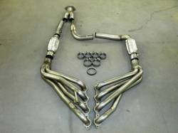 Stainless Works - Stainless Works CT9902 Chevy/GMC Truck 1999-02 Headers 4WD w/Converters - Image 1