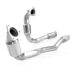 Stainless Works - Stainless Works TA10ECODPCAT 2010-14 Taurus SHO Downpipe Catted - Image 1