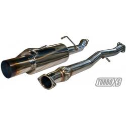 Turbo XS - Turbo XS WS02-CBE-TI Catback Exhaust Blued Tips - Image 1
