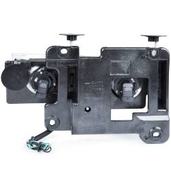 Anzo USA - Anzo USA Crystal Headlight Set w/Low Brow Halo Black GM C/K Trucks 111299 - Image 2