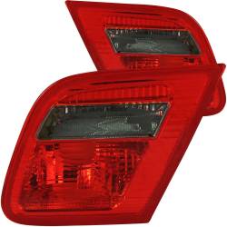 Anzo USA - Anzo USA Chrome Euro Taillight Set Red/Smoke Lens BMW 3-Series Coupe 221201 - Image 1