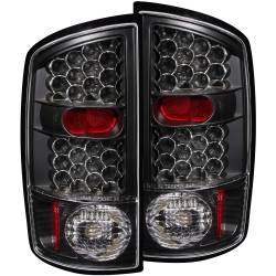 Anzo USA - Anzo USA Black LED Clear Lens Taillight Set for Ram Trucks 311018 - Image 1