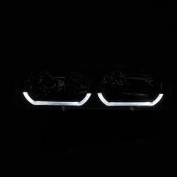 Anzo USA - Anzo USA 111300 Crystal Headlight Set w/Low Brow Halo Chrome for GM C/K Trucks - Image 2