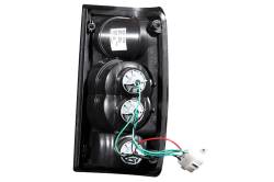 Anzo USA - Anzo 211132 Black Euro Clear Lens Taillight Set for 89-95 Toyota Pickup - Image 2