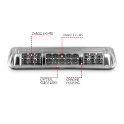 Anzo USA - Anzo USA 531088 LED Third Brake Light Chrome Clear Lens for 04-08 Ford F150 - Image 4