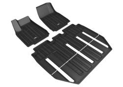 3D MAXpider E1TL00501809 Elitect Floor Mat for 17-21 Tesla Model X