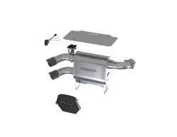 MBRP Exhaust - MBRP Exhaust AT-9208AS Active Exhaust T304 Dual-Out 3" OD Carbon Fiber Tips - Image 1