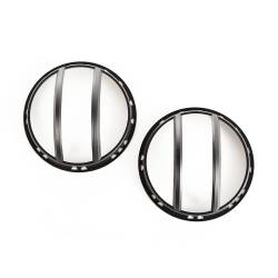 Rugged Ridge - Rugged Ridge 11230.13 Elite Euro Guard Kit Pivotal Headlight Black 07-18 Wrangle - Image 1