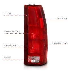 Anzo USA - Anzo USA 311301 Taillight Assembly - Image 4