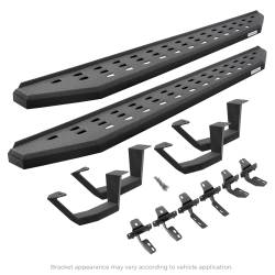 Go Rhino - Go Rhino 6940488720T Left/Right Running Board Set for Chevy/GMC Crew Cab - Image 7