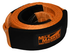 Mile Marker - Mile Marker 19330TOW 3"x30' Orange Tow Strap - Image 1
