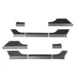 Rugged Ridge - Rugged Ridge 11615.11 Body Armor Cladding Rocker Panel Guard Steel 07-18 Jeep Wr - Image 1