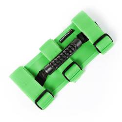 Rugged Ridge - Rugged Ridge 13505.05 Ultimate Grab Handle Kit Green 55-21 Jeep CJ/Wrangler 20-2 - Image 1