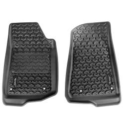 Rugged Ridge - Rugged Ridge 12987.44 Floor Liner Kit Blk F/R 20-21 Gladiator JT - Image 2