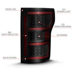 Anzo USA - Anzo USA 311314 Taillight Assembly for 18-20 Ford F150 - Image 4