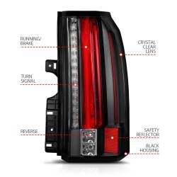 Anzo USA - Anzo USA 311275 Taillight Assembly for 15-19 Yukon/XL - Image 5