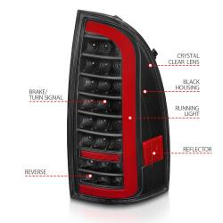 Anzo USA - Anzo USA 311427 LED Projector Headlight for 05-15 Toyota Tacoma - Image 4