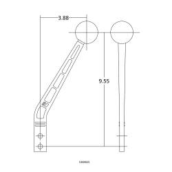 Hurst - Hurst 5389025 Manual Transmission Shift Lever - Image 6