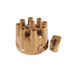 ACCEL 8220ACC Distributor Cap & Rotor Kit Female Socket Style Tan for Ford/Jeep