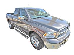 Steelcraft - Steelcraft 40-23407 Stainless 4" Step Bars for 09-18 Ram 1500/2500/3500 Quad Cab - Image 1