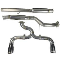Injen - Injen SES9004 Performance Exhaust for 16-18 Ford Focus RS L4-2.3L Turbo - Image 1