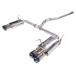 Injen - Injen SES1207TT Stainless Steel Cat-Back Exhaust System w/Burnt Titanium Tips - Image 1
