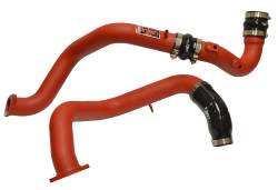 Injen - Injen SES1573ICPWR Wrinke Red SES Intercooler Pipes - Image 1