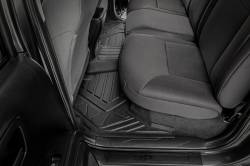 Rough Country Suspension Systems - Rough Country Front/Rear Floor Liners Black for 16-23 Tacoma Double FF-71216 - Image 6