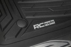 Rough Country Suspension Systems - Rough Country Front/Rear Floor Liners Black Silverado/Sierra Crew FF-21612 - Image 5