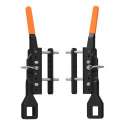 CURT - Replacement TruTrack Trailer-Mounted Support Brackets with Handles (2-Pack) - Image 1