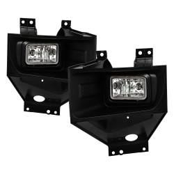 Spyder Auto - Spyder Auto 9051098 Fog Lights w/Switch Clear for 17-19 F250/F350 Super Duty - Image 1